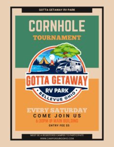 Cornhole Tournaments at Gotta Getaway RV Park