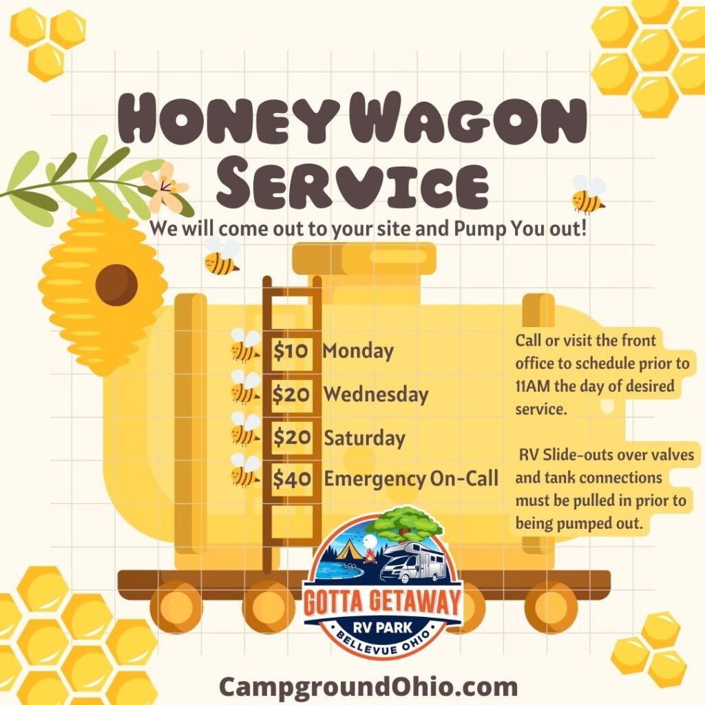 Honey Wagon Service at Gotta Getaway RV Park