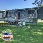 Beautiful Pull-thru RV site at Gotta Getaway RV Park